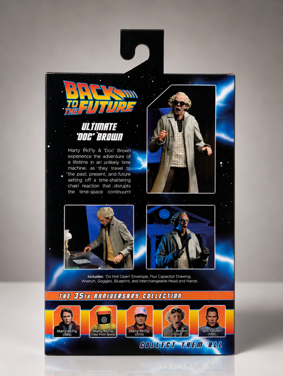 NECA Back to the Future | Ultimate Doc Brown | 7" Ultimate Action Figure