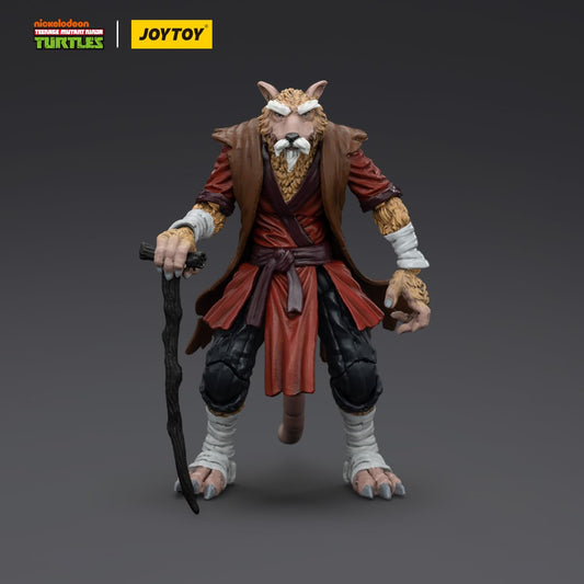 JoyToy TMNT Splinter Action Figure | 1/18 Scale | 9.5cm | Officially Licensed