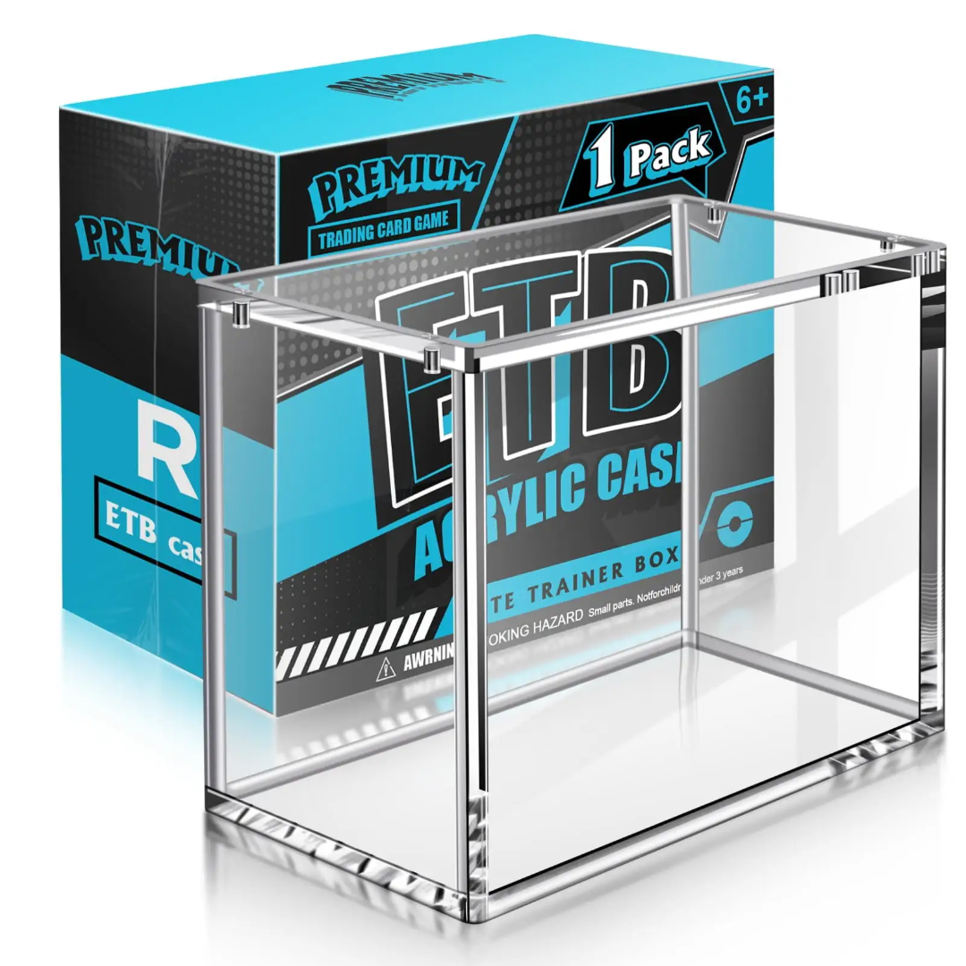 VaultifyUK Showcase | Elite Trainer Box Display Case | 8mm + 5mm Acrylic