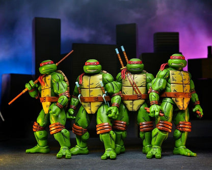 NECA Teenage Mutant Ninja Turtles | Mirage Comics 4-Pack | 7” Ultimate Action Figures