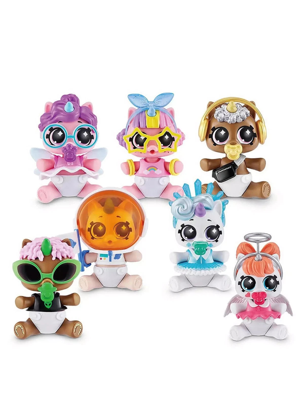 ZURU 5 Surprise Newborn Unicorn Glow Squad | Surprise Capsule | Unicorn