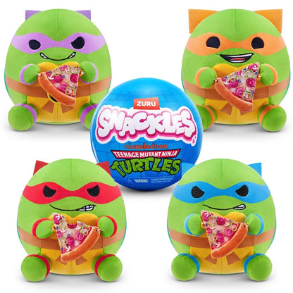 ZURU Snackles TMNT 5" Plush | Surprise Capsule | Plush Toy