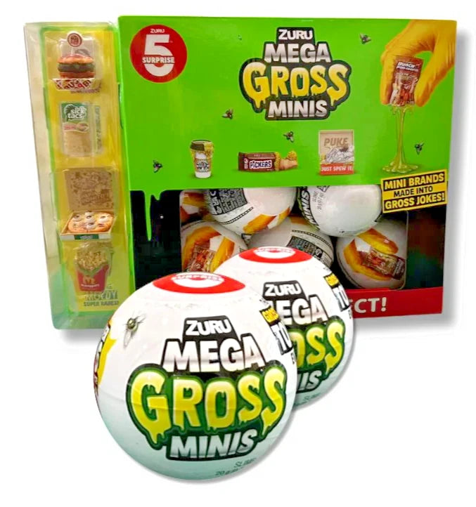 ZURU 5 Surprise Mega Gross Mini Capsule | Surprise Capsule | Gross Toy