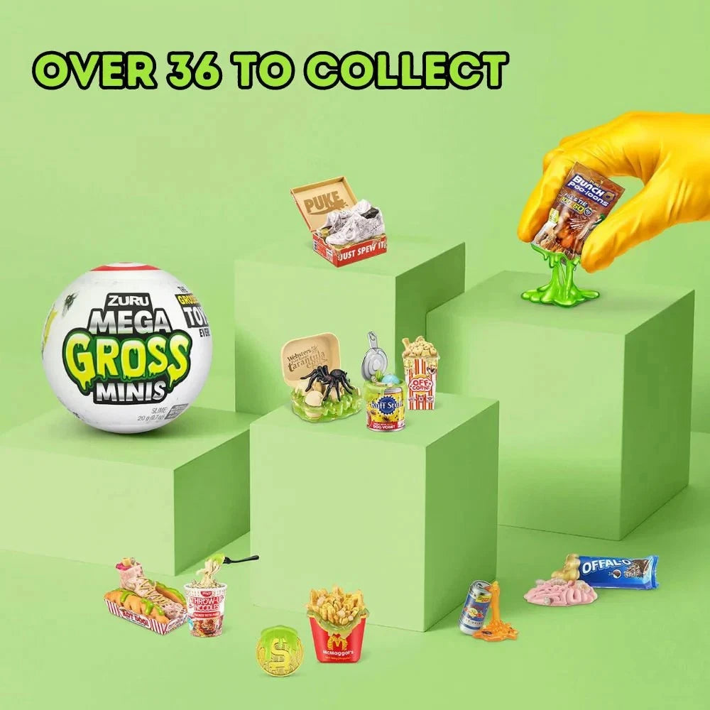 ZURU 5 Surprise Mega Gross Mini Capsule | Surprise Capsule | Gross Toy