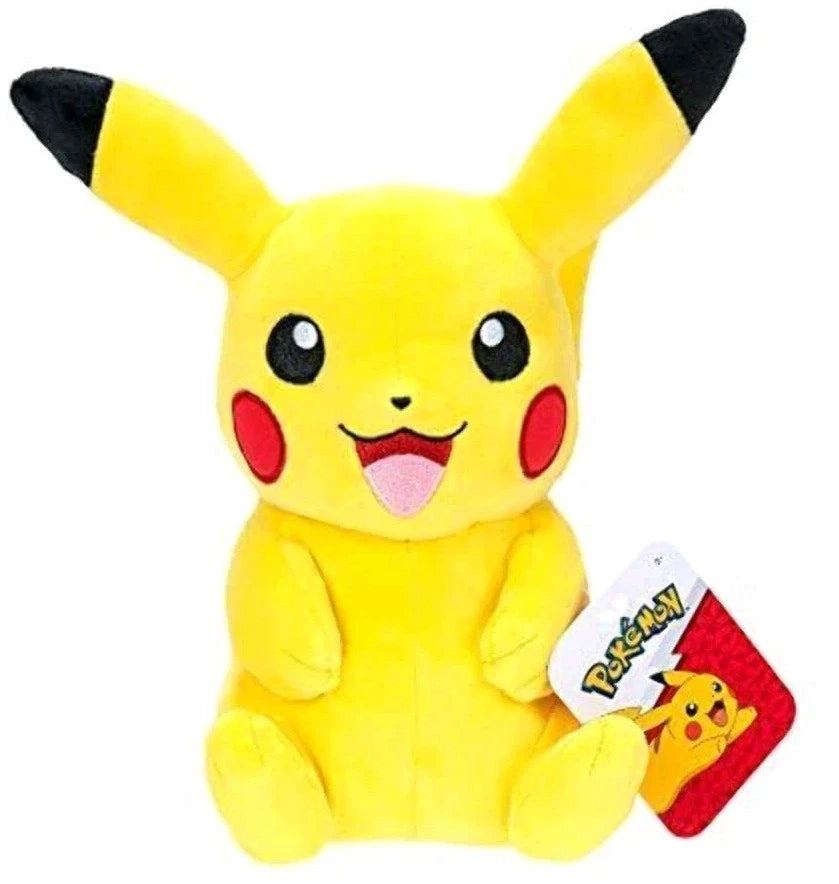 Pokémon 8" Plush | Pikachu, Charmander, Squirtle, Bulbasaur | Official Kanto