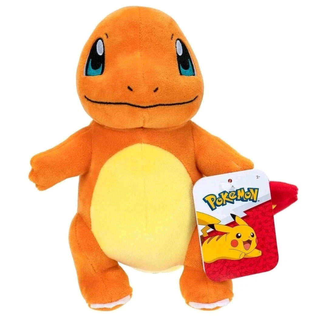 Pokémon 8" Plush | Pikachu, Charmander, Squirtle, Bulbasaur | Official Kanto