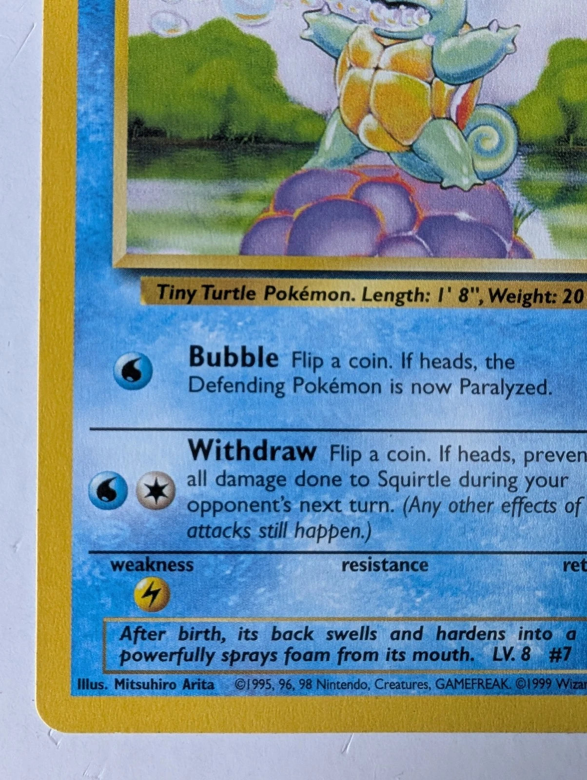 Pokémon TCG | Base Set Evolution Set | Squirtle / Wartortle / Blastoise | LP–HP