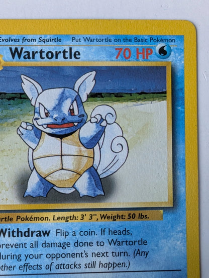 Pokémon TCG | Base Set Evolution Set | Squirtle / Wartortle / Blastoise | LP–HP