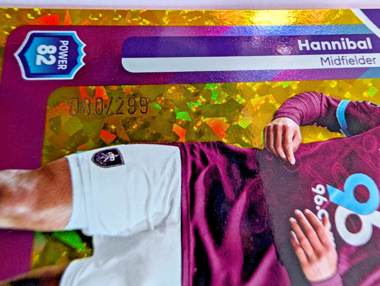 Hannibal | Gold Parallel /299 | Topps Premier League 2025/26