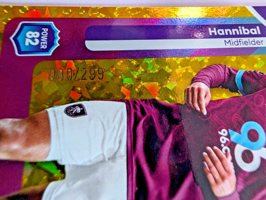 Hannibal | Gold Parallel /299 | Topps Premier League 2025/26