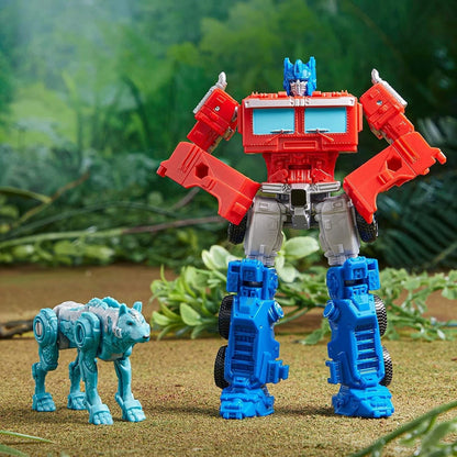 Transformers Rise of the Beasts | Optimus Prime & Chainclaw 2-Pack | Hasbro Figure Set
