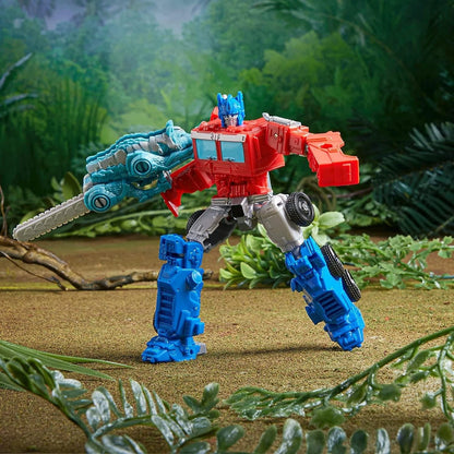 Transformers Rise of the Beasts | Optimus Prime & Chainclaw 2-Pack | Hasbro Figure Set