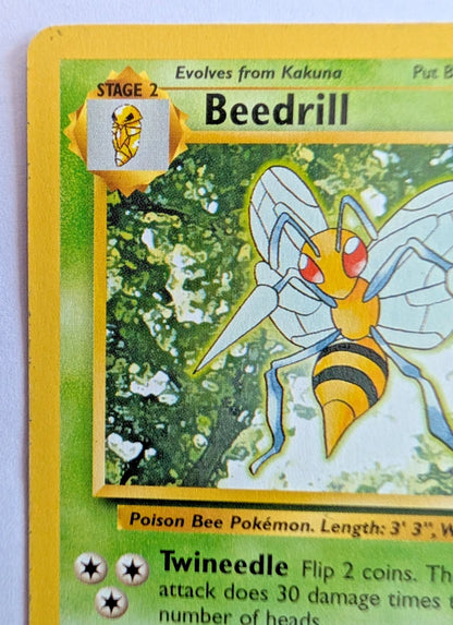 Pokémon TCG | Base Set Evolution | Weedle / Kakuna / Beedrill | LP/NM