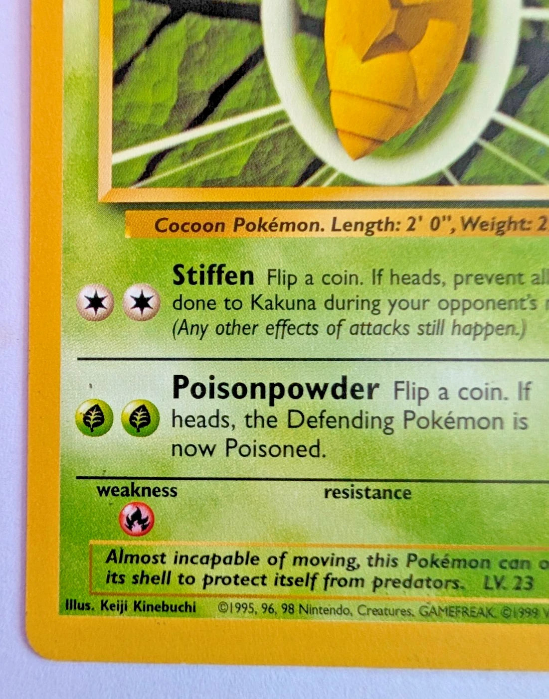 Pokémon TCG | Base Set Evolution | Weedle / Kakuna / Beedrill | LP/NM