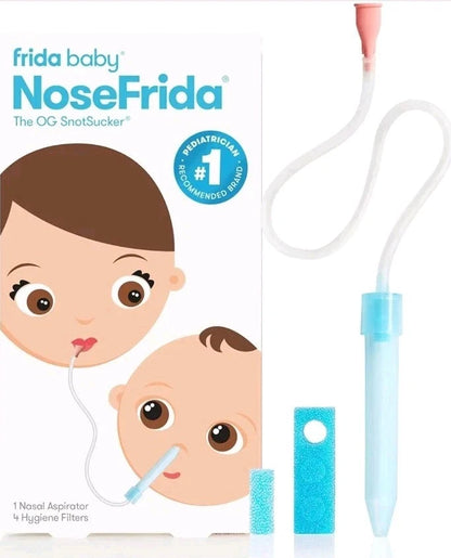 NoseFrida Baby Nasal Aspirator | Baby Nasal Aspirator | Optional Filters