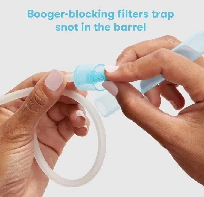 NoseFrida Baby Nasal Aspirator | Baby Nasal Aspirator | Optional Filters
