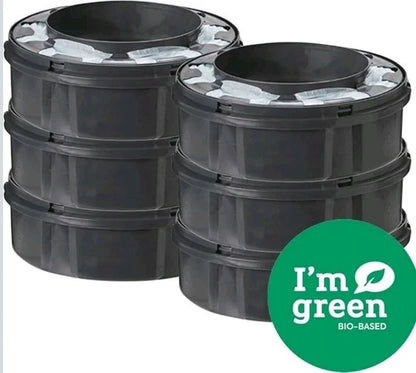 Tommee Tippee Twist & Click Refills | Nappy Bin Cassettes | 1–6 Pack