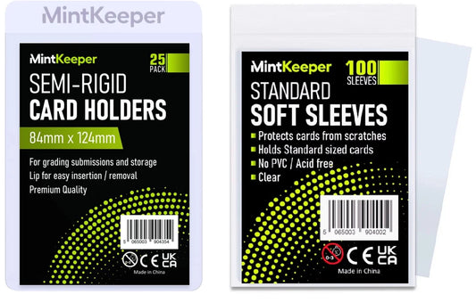 MintKeeper Semi-Rigid Card Holders & Sleeves | Collector Bundles | Premium Protection