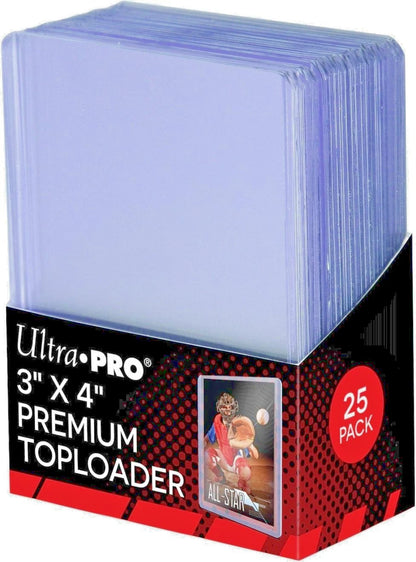 Ultra PRO 35pt Toploaders + MintKeeper Sleeves | Card Protection Bundle | TCG