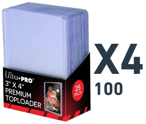 Ultra PRO 35pt Toploaders + MintKeeper Sleeves | Card Protection Bundle | TCG