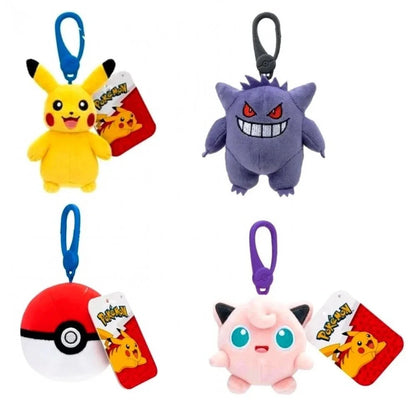 Pokémon 3.5" Plush Bag Clip | Plush Keychain | Assorted Pokémon