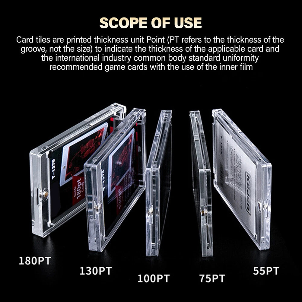 VaultifyUK Shield | Magnetic Card Holder | Trading Card Protection