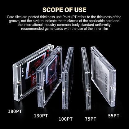 VaultifyUK Shield | Magnetic Card Holder | Trading Card Protection