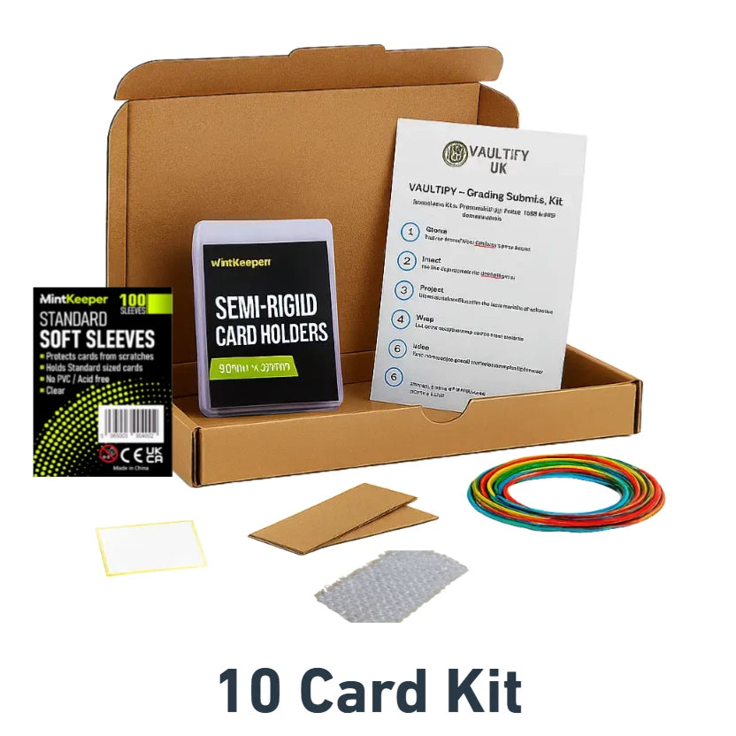 VaultifyUK Shield | Card Grading Submission Kit | Compatible with PSA, CGC & BGS