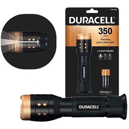 Duracell 350 Lumen Focusing LED Flashlight | 350 lumens | Includes Batteries