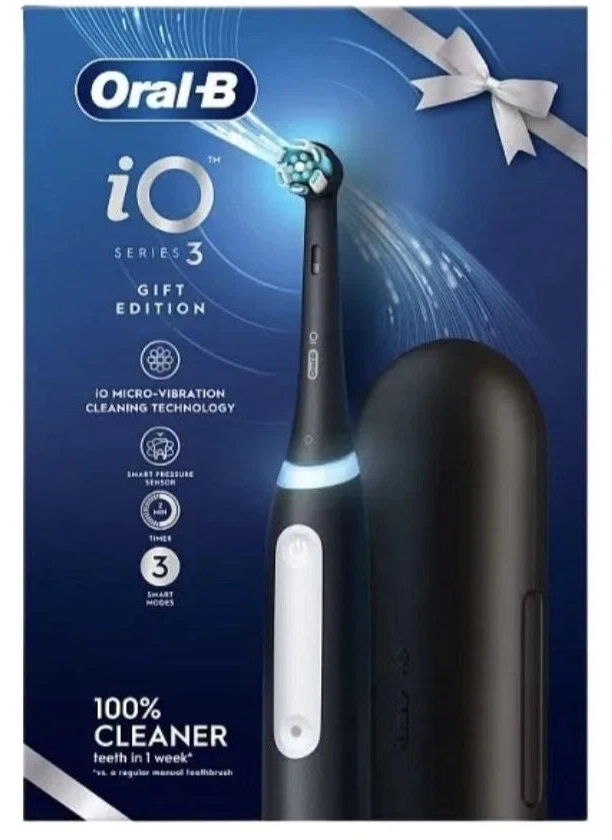 Oral-B iO Series 3 Electric Toothbrush | Gift Edition | Black