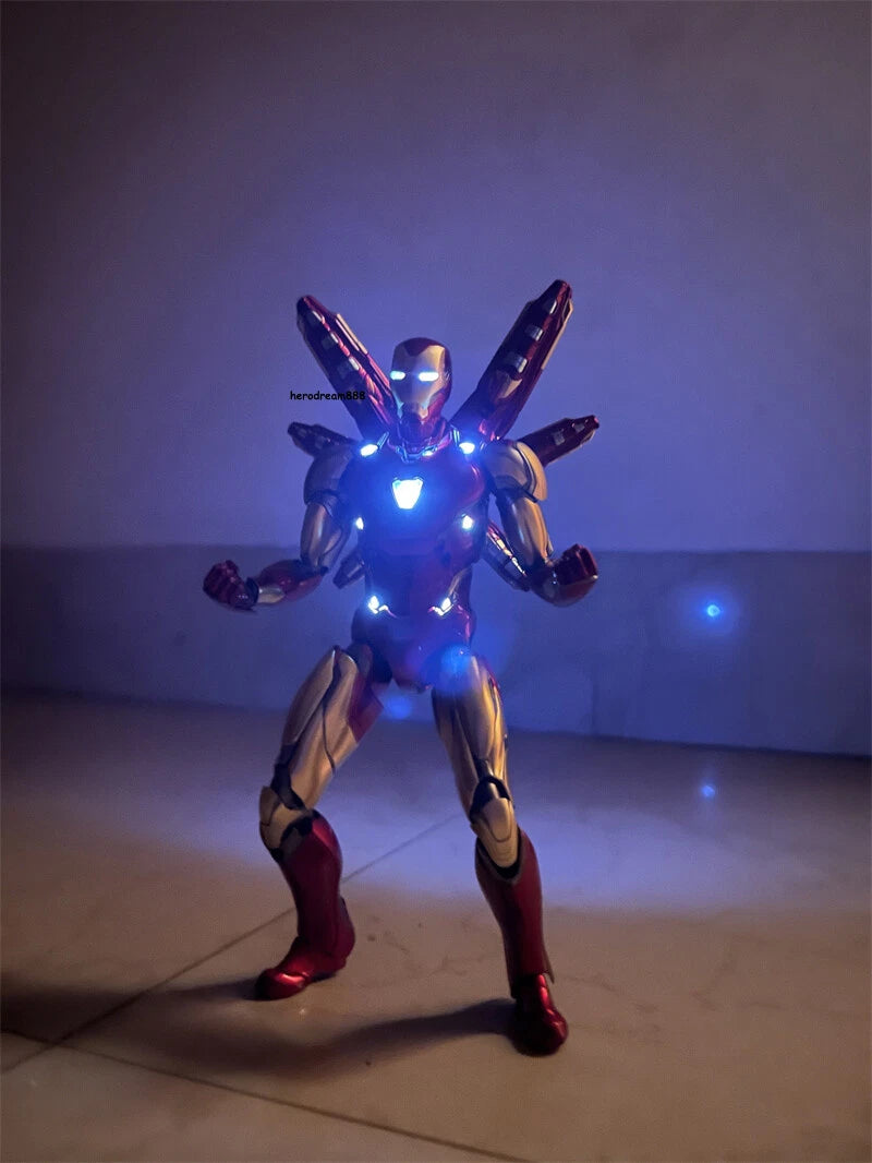 Marvel Iron Man MK85 2.0 LED Light-Up Figure | ZD Toys | 1/10 Scale 18cm