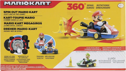 Nintendo 2.5in Spin Out Mario Kart | Mario & Luigi | 3+