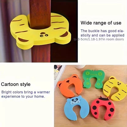 Cute Animal Foam Door Stopper | Child Safety Finger Guard | EVA Door Cushion