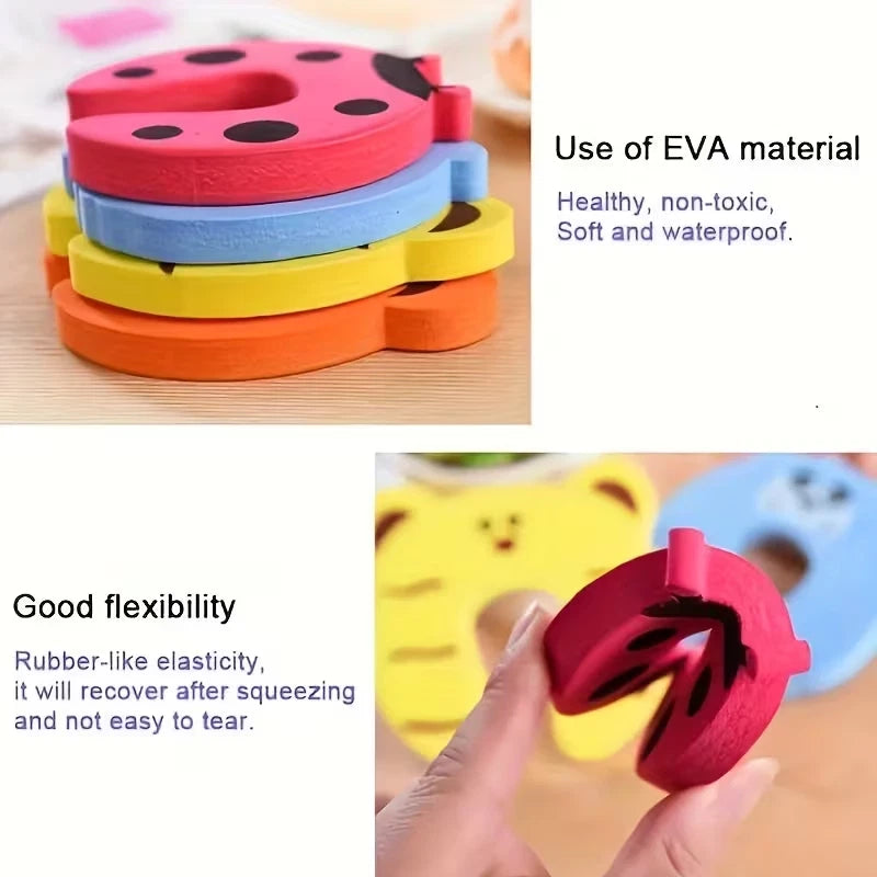 Cute Animal Foam Door Stopper | Child Safety Finger Guard | EVA Door Cushion