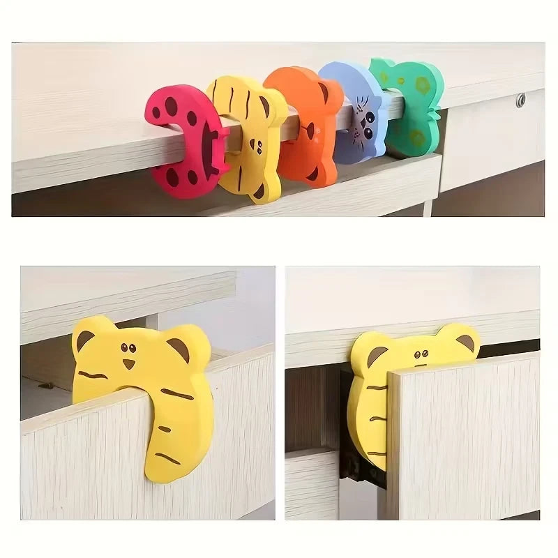 Cute Animal Foam Door Stopper | Child Safety Finger Guard | EVA Door Cushion