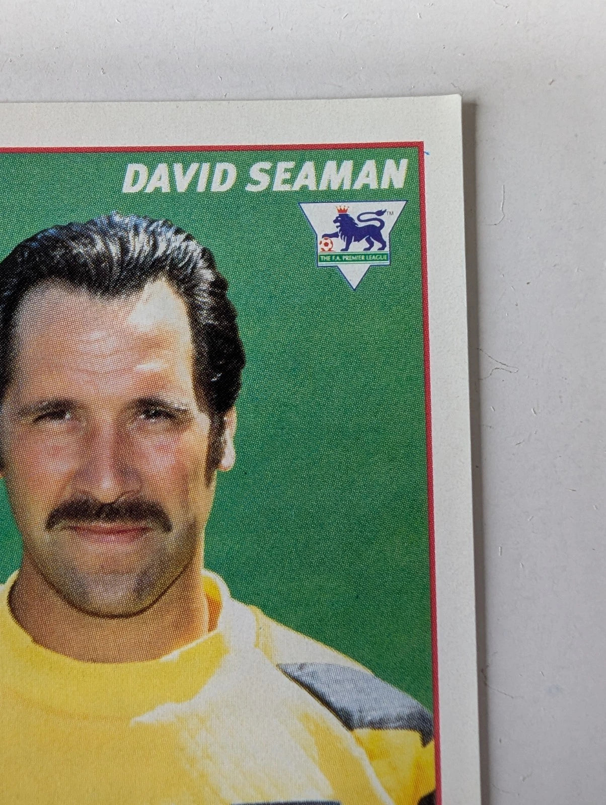 Merlin Premier League 97 Sticker | David Seaman Arsenal | NM