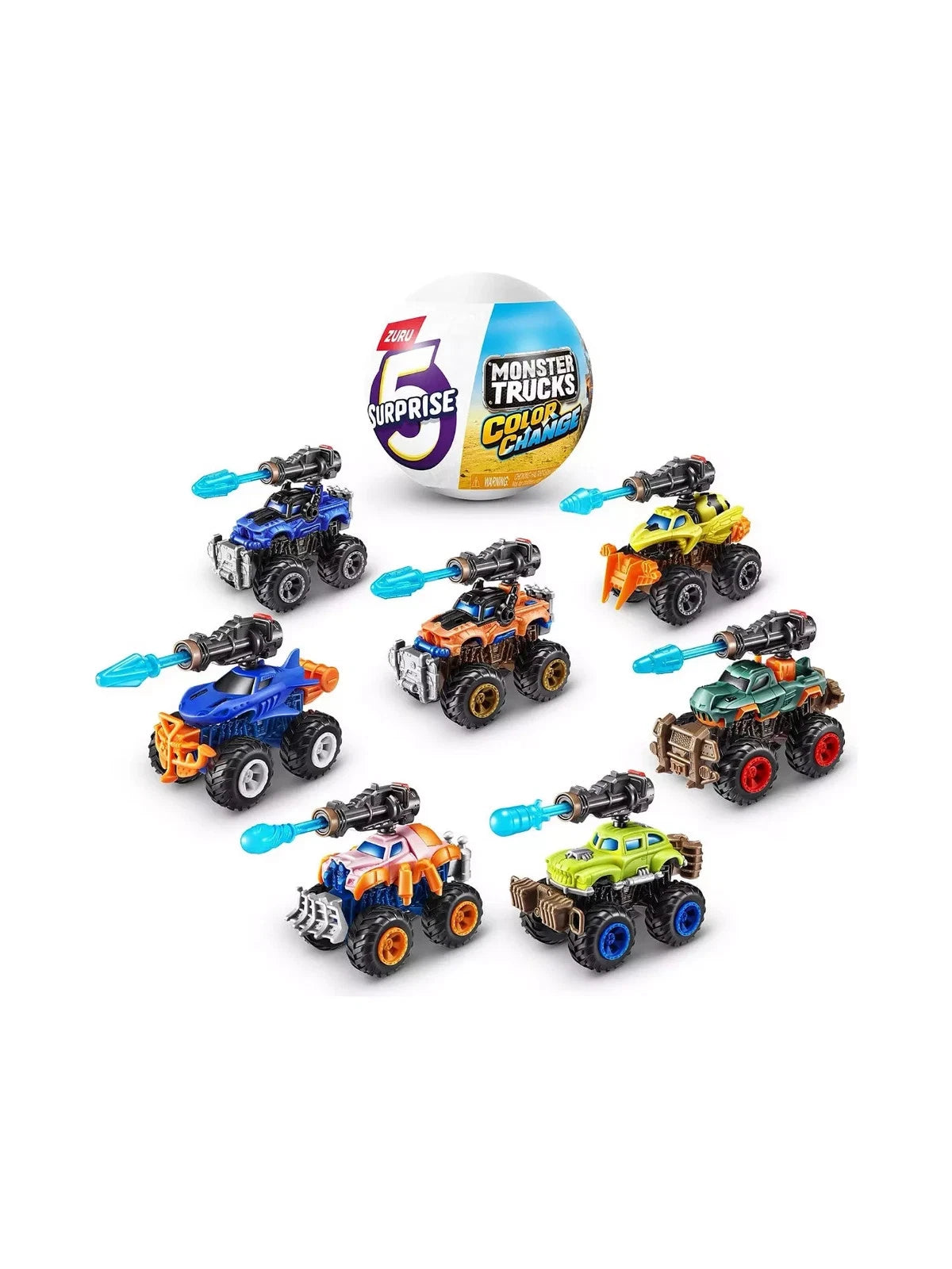 ZURU 5 Surprise  Monster Trucks Colour Change | Surprise Capsule | Monster Trucks