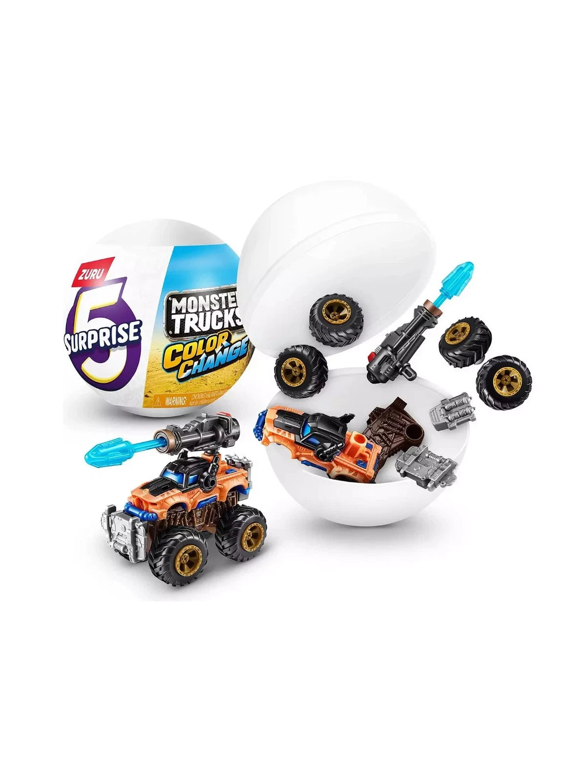 ZURU 5 Surprise  Monster Trucks Colour Change | Surprise Capsule | Monster Trucks