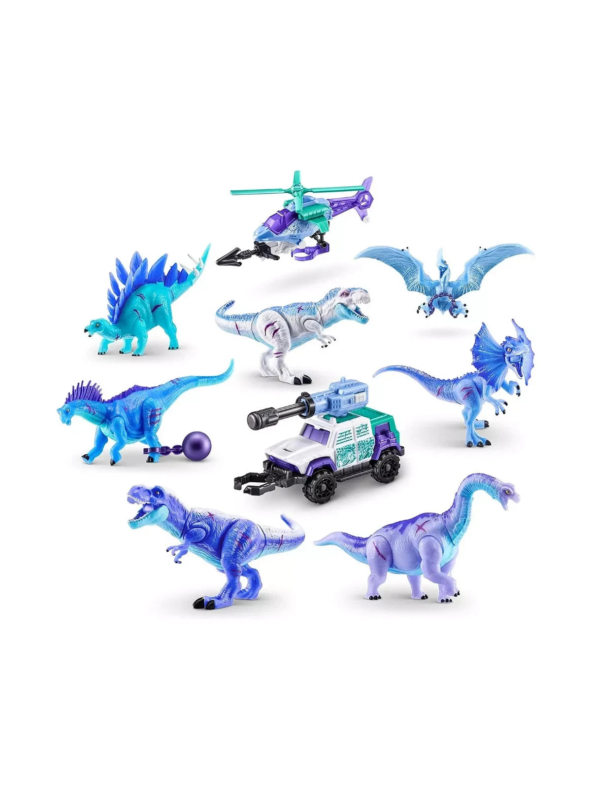 ZURU 5 Surprise Dino Strike Ice Age Capsule | Surprise Capsule | Dinosaur