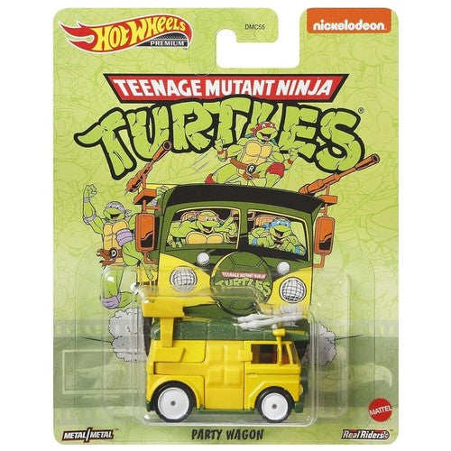 Hot Wheels Premium | TMNT Party Wagon | Nickelodeon | 1:64