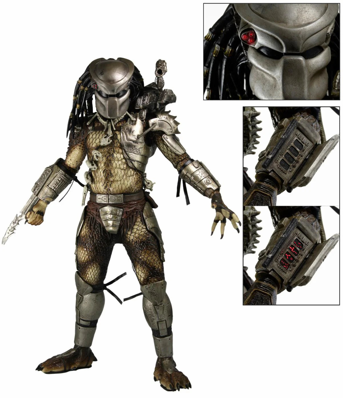 NECA Predator | Jungle Hunter | 1/4 Scale LED Light-Up Figure