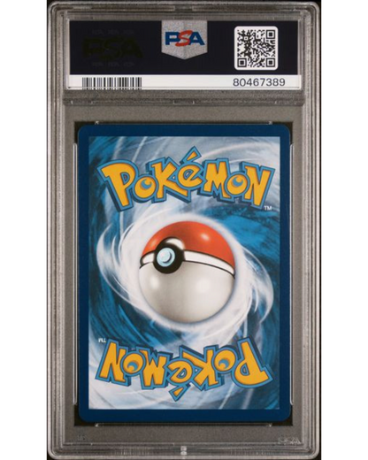 VaultifyUK PSA 10 graded Adaman Pokémon card back view featuring the classic blue and white Poké Ball design