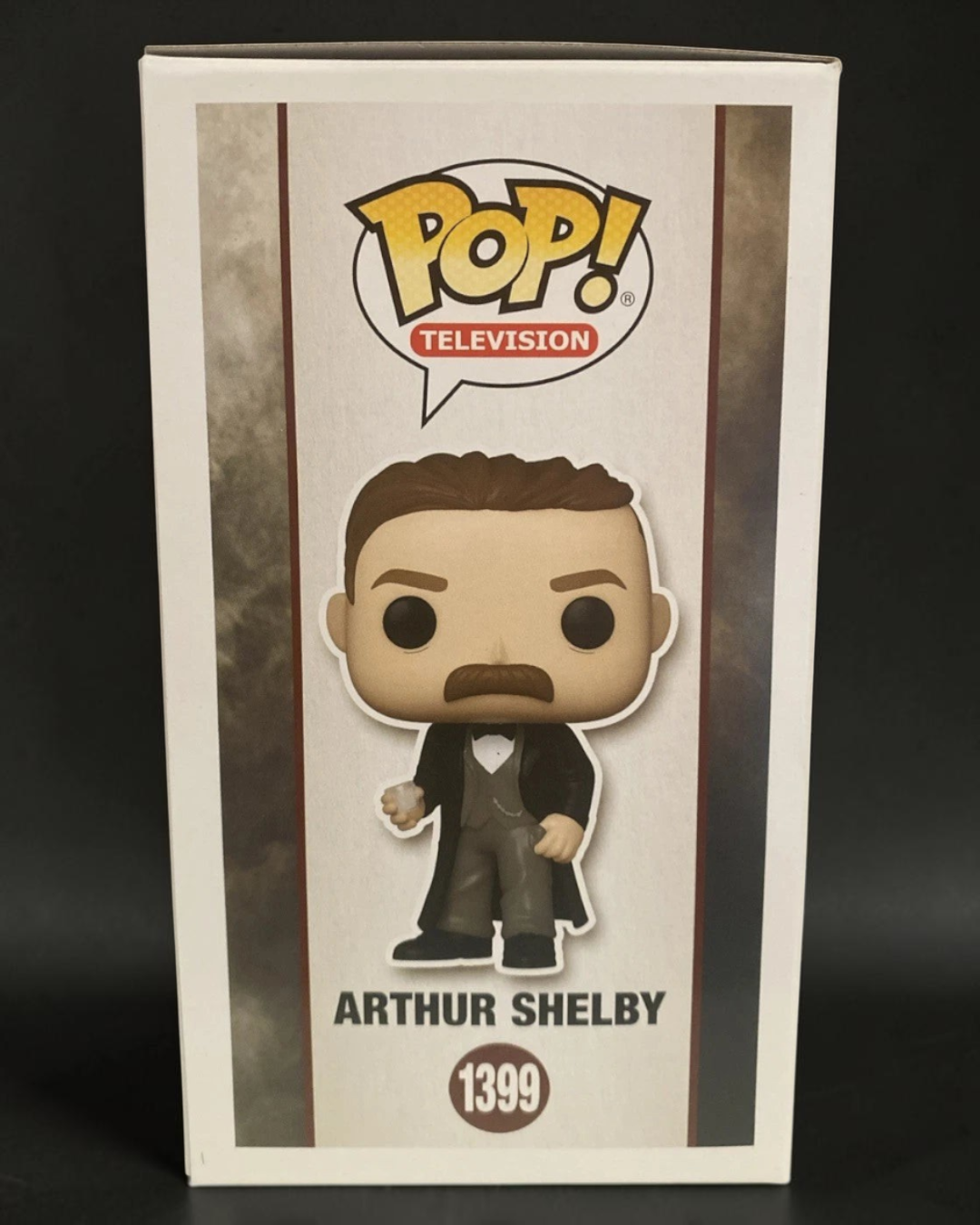 VaultifyUK Peaky Blinders Arthur Shelby Funko Pop figure 1399 in original packaging