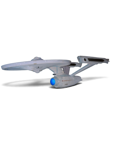 VaultifyUK Corgi die-cast U.S.S. Enterprise NCC-1701-A model from Star Trek VI with detailed white hull and blue deflector