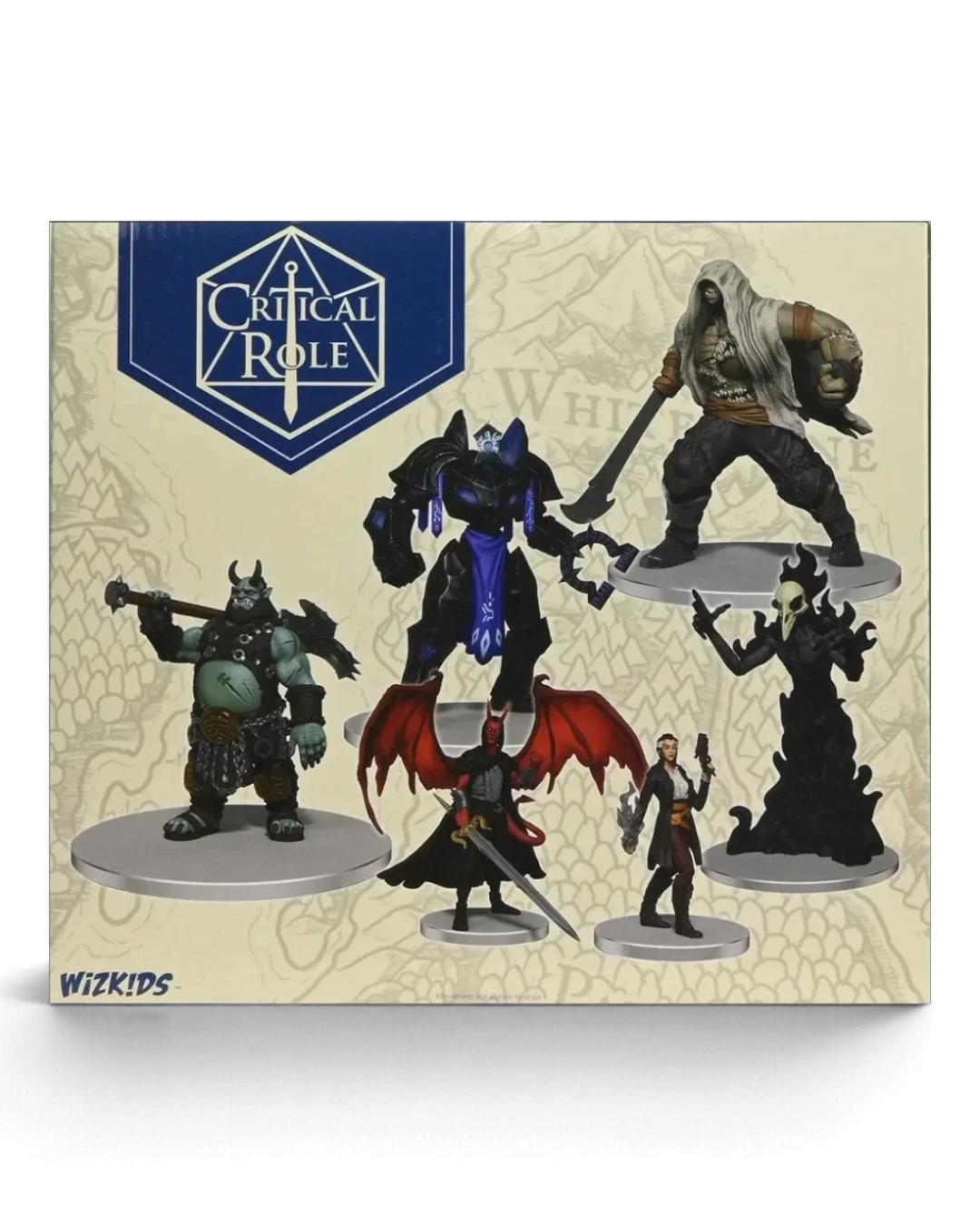 VaultifyUK Critical Role Monsters of Exandria set 2 featuring eight pre-painted fantasy tabletop miniatures