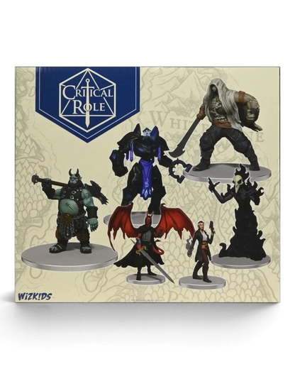 VaultifyUK Critical Role Monsters of Exandria set 2 featuring eight pre-painted fantasy tabletop miniatures