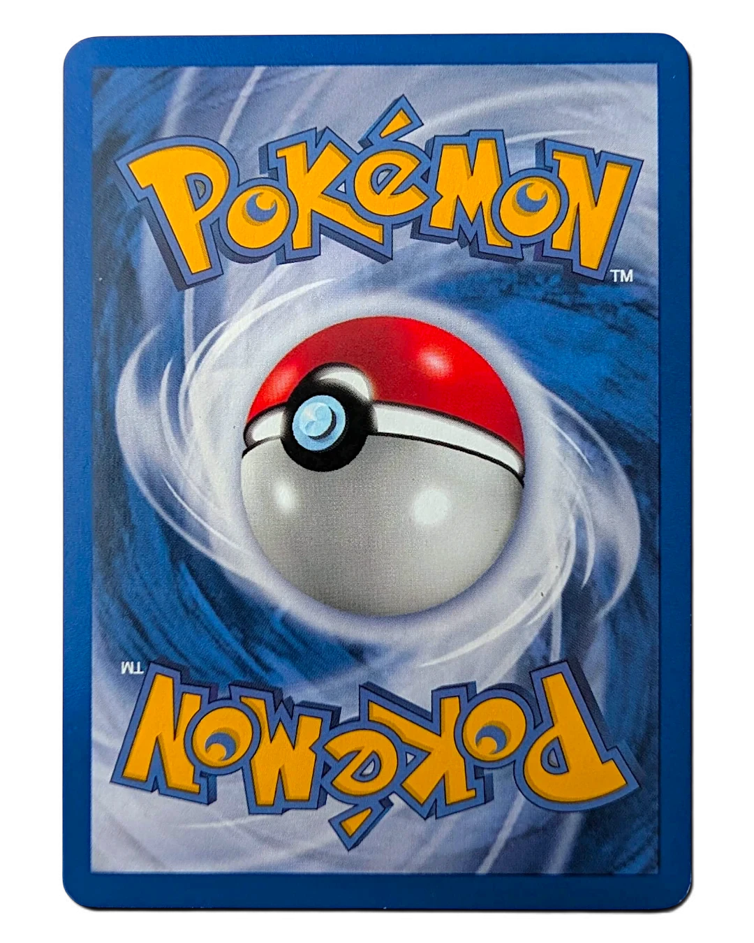 VaultifyUK Pokémon TCG Gastly Fossil set card back showing the iconic blue and red Poké Ball design