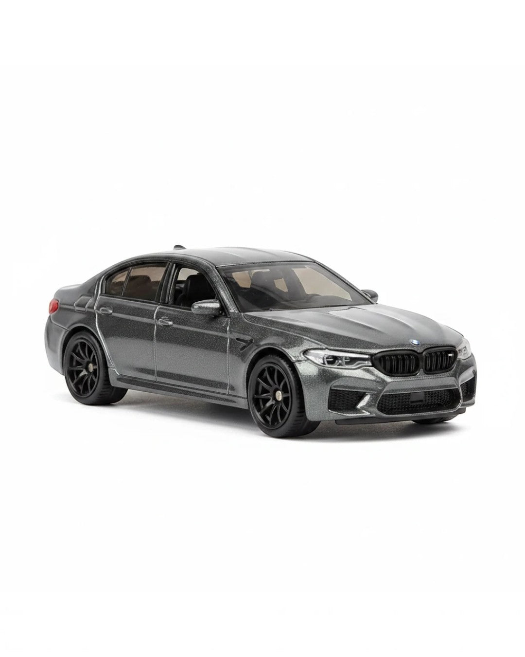 VaultifyUK Hot Wheels Premium 2021 BMW M5 die-cast car in metallic grey with black wheels from Mission: Impossible
