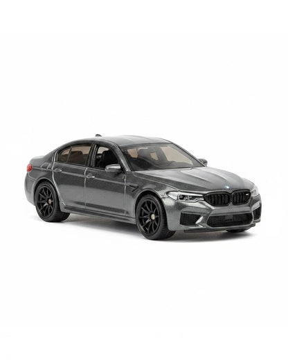 VaultifyUK Hot Wheels Premium 2021 BMW M5 die-cast car in metallic grey with black wheels from Mission: Impossible