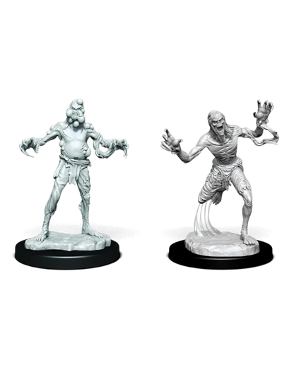 VaultifyUK Critical Role Husk Zombie unpainted miniatures set featuring two highly detailed primed plastic figures